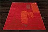 Indo-Nepal Red Square Hand Knotted 10 X 10  Area Rug 151-18591 Thumb 8