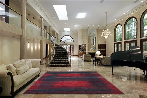 Gabbeh Multicolor Hand Knotted 85 X 115  Area Rug 151-18594 Image 1