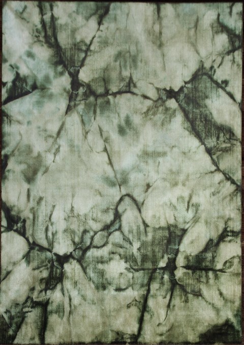 Modern Green Square Hand Knotted 10 X 10  Area Rug 151-18599 Image 0