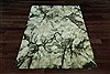 Modern Green Square Hand Knotted 10 X 10  Area Rug 151-18599 Thumb 1