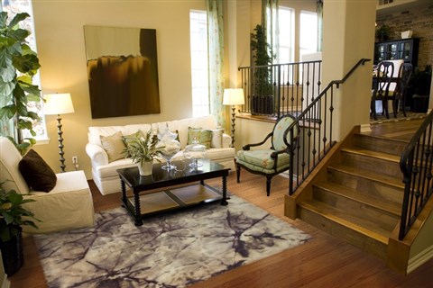 Modern White Hand Knotted 80 X 100  Area Rug 151-18600 Image 3