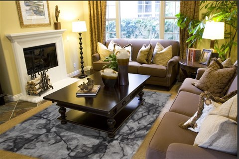 Modern Grey Hand Knotted 80 X 100  Area Rug 151-18601 Image 2