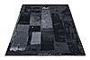 Modern Black Square Hand Knotted 10 X 10  Area Rug 151-18607 Thumb 6