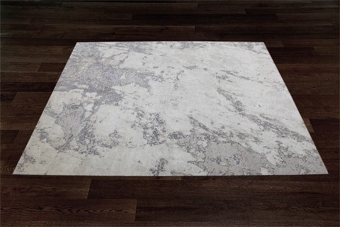 Modern Grey Square Hand Knotted 10 X 10  Area Rug 151-18608 Image 10