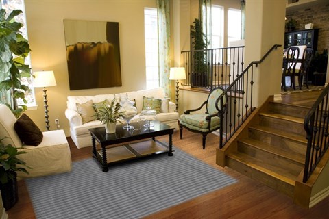 Indo-Nepal Grey Hand Knotted 80 X 100  Area Rug 151-18613 Image 3