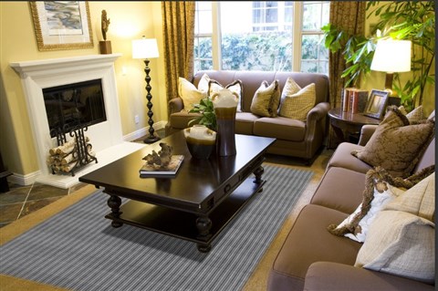 Indo-Nepal Grey Hand Knotted 80 X 100  Area Rug 151-18613 Image 2