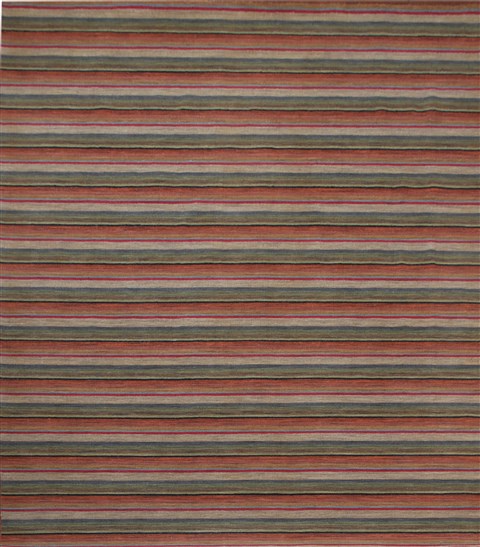 Indo-Nepal Red Hand Knotted 80 X 100  Area Rug 151-18614 Image 0