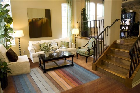 Indo-Nepal Blue Hand Knotted 80 X 100  Area Rug 151-18615 Image 3