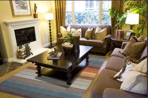 Indo-Nepal Blue Hand Knotted 80 X 100  Area Rug 151-18615 Image 2