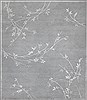 Modern Grey Square Hand Knotted 10 X 10  Area Rug 151-18618 Thumb 0