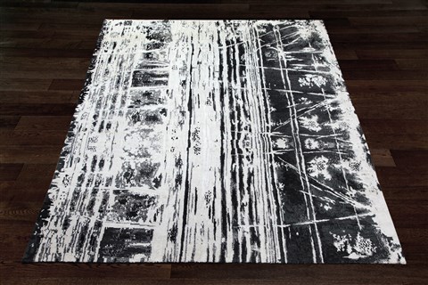 Indo-Nepal Multicolor Square Hand Knotted 10 X 10  Area Rug 151-18620 Image 5