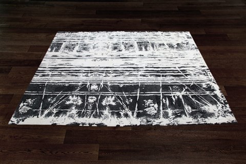 Indo-Nepal Multicolor Square Hand Knotted 10 X 10  Area Rug 151-18620 Image 9