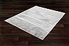 Modern White Square Hand Knotted 10 X 10  Area Rug 151-18621 Thumb 6
