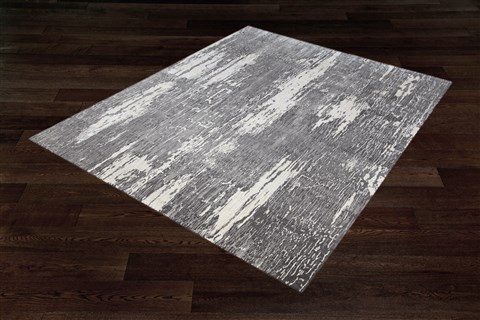 Modern Grey Square Hand Knotted 10 X 10  Area Rug 151-18623 Image 4