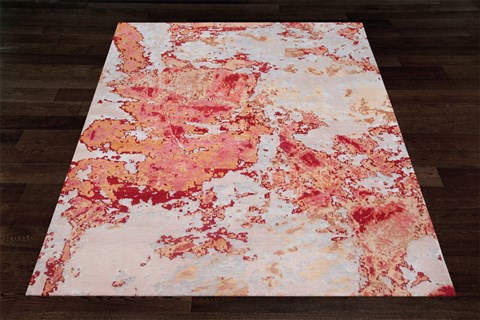 Modern Multicolor Square Hand Knotted 10 X 10  Area Rug 151-18625 Image 4