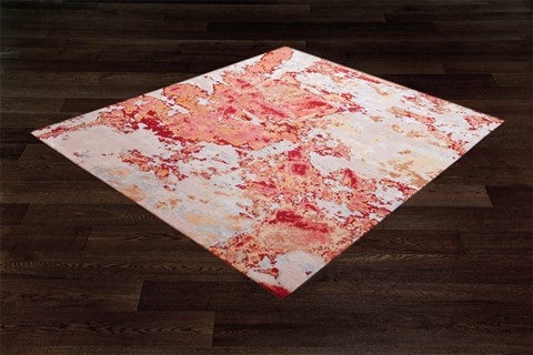 Modern Multicolor Square Hand Knotted 10 X 10  Area Rug 151-18625 Image 10