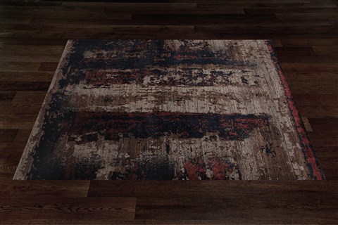Modern Black Hand Knotted 83 X 105  Area Rug 151-18626 Image 12