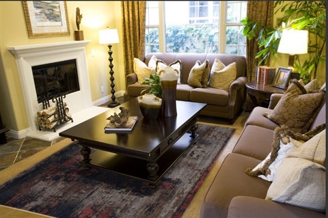 Modern Black Hand Knotted 83 X 105  Area Rug 151-18626 Image 4