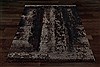 Modern Black Hand Knotted 83 X 105  Area Rug 151-18626 Thumb 7