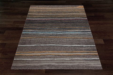 Indo-Nepal Grey Hand Knotted 60 X 80  Area Rug 151-18627 Image 3