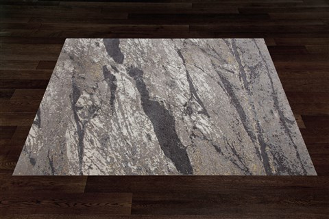 Modern Grey Hand Knotted 80 X 100  Area Rug 151-18632 Image 9