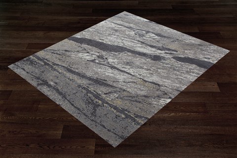 Modern Grey Hand Knotted 80 X 100  Area Rug 151-18632 Image 12