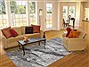Modern Grey Hand Knotted 80 X 100  Area Rug 151-18632 Thumb 3