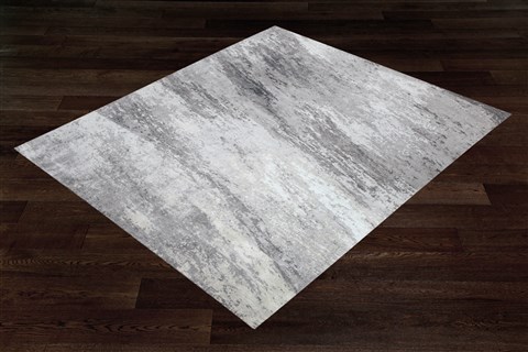 Modern Grey Square Hand Knotted 10 X 10  Area Rug 151-18633 Image 1