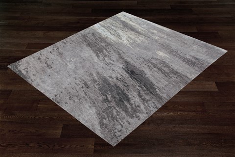 Modern Grey Square Hand Knotted 10 X 10  Area Rug 151-18633 Image 8