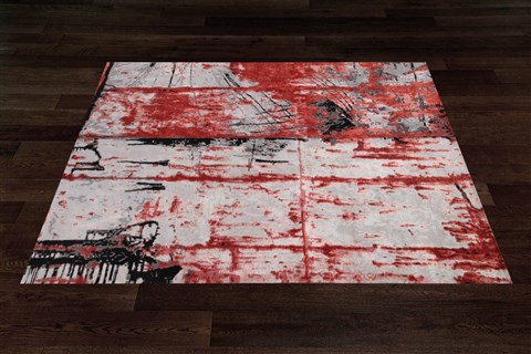 Modern Grey Square Hand Knotted 10 X 10  Area Rug 151-18634 Image 8