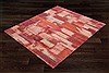 Gabbeh Red Hand Knotted 80 X 100  Area Rug 151-18637 Thumb 12