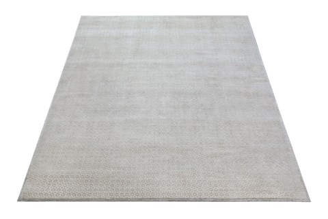 Indo-Nepal Grey Square Hand Knotted 10 X 10  Area Rug 151-18639 Image 11