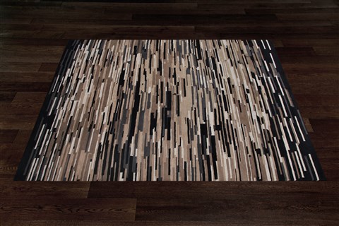 Modern Black Square Hand Knotted 10 X 10  Area Rug 151-18641 Image 11