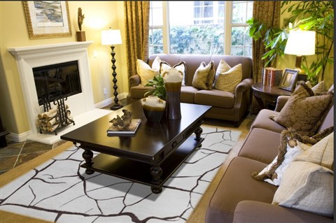 Modern Grey Hand Knotted 80 X 100  Area Rug 151-18642 Image 2