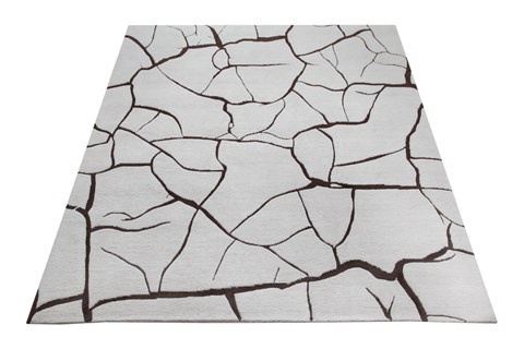 Modern Grey Hand Knotted 80 X 100  Area Rug 151-18642 Image 8