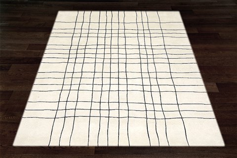Modern White Hand Knotted 60 X 90  Area Rug 151-18643 Image 6
