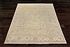 Chobi Beige Square Hand Knotted 10 X 10  Area Rug 151-18645 Thumb 1