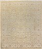 Chobi Beige Square Hand Knotted 10 X 10  Area Rug 151-18645 Thumb 0