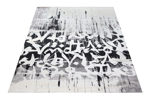Modern Grey Square Hand Knotted 10 X 10  Area Rug 151-18647 Image 3