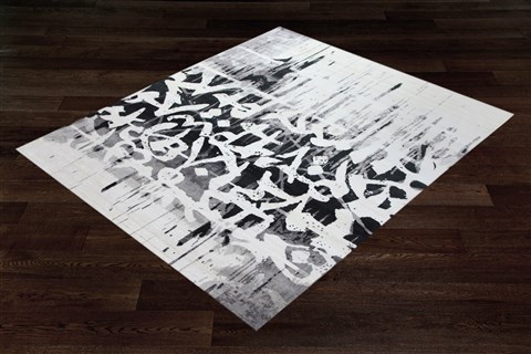Modern Grey Square Hand Knotted 10 X 10  Area Rug 151-18647 Image 5