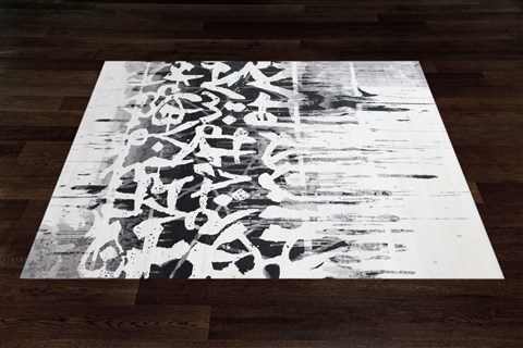 Modern Grey Square Hand Knotted 10 X 10  Area Rug 151-18647 Image 7