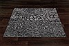 Modern Grey Hand Knotted 90 X 120  Area Rug 151-18648 Thumb 9