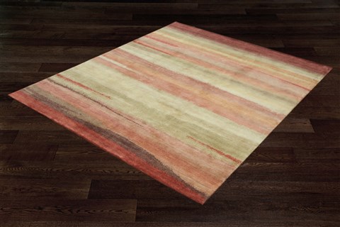 Gabbeh Multicolor Hand Knotted 80 X 100  Area Rug 151-18650 Image 7