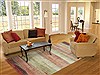 Gabbeh Multicolor Hand Knotted 80 X 100  Area Rug 151-18650 Thumb 4