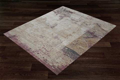 Modern Grey Hand Knotted 80 X 100  Area Rug 151-18652 Image 16