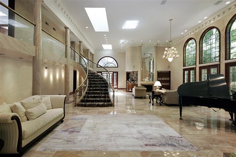 Modern Grey Hand Knotted 80 X 100  Area Rug 151-18652 Image 5