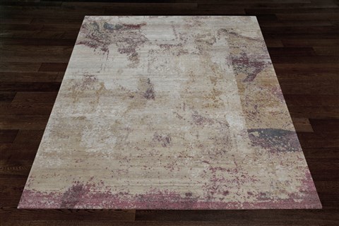 Modern Grey Hand Knotted 80 X 100  Area Rug 151-18652 Image 15