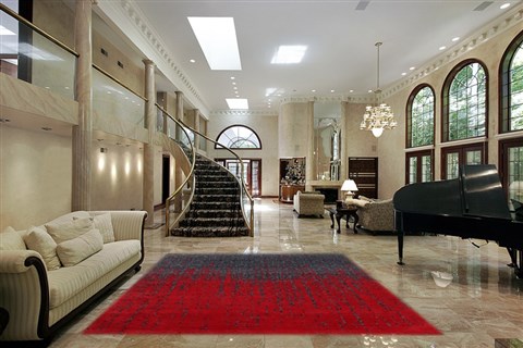 Indo-Nepal Grey Hand Knotted 80 X 100  Area Rug 151-18653 Image 4