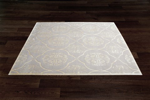 Indo-Nepal Grey Square Hand Knotted 10 X 10  Area Rug 151-18660 Image 7