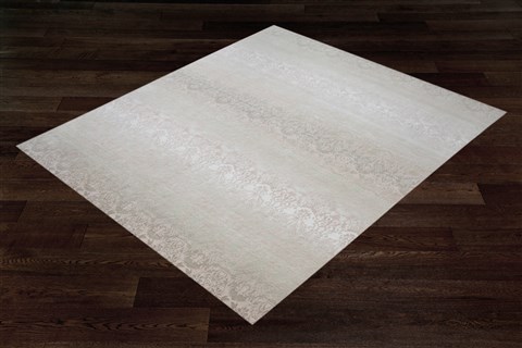 Indo-Nepal Beige Hand Knotted 80 X 100  Area Rug 151-18664 Image 8